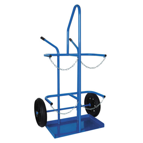 Chariot de transport pour bouteille de gaz 13kg - Roues gonflables