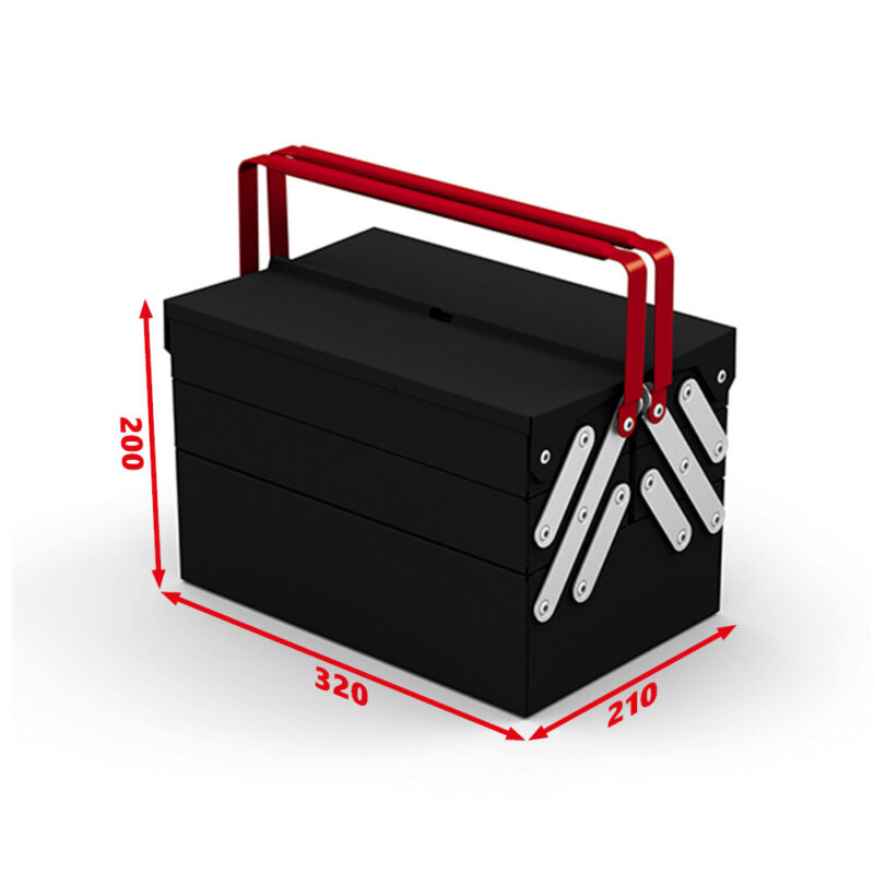 Boîte à outils compartimentée 5 compartiments-BO32-5-SORI (2)