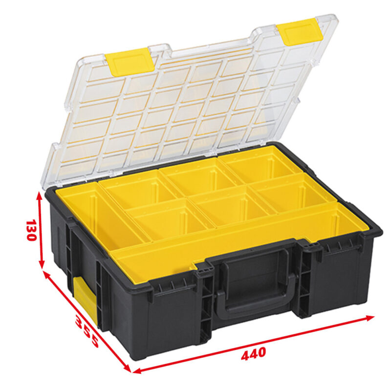 Mallette plastique à casiers 440 x 355 x 130-454322-SORI (2)