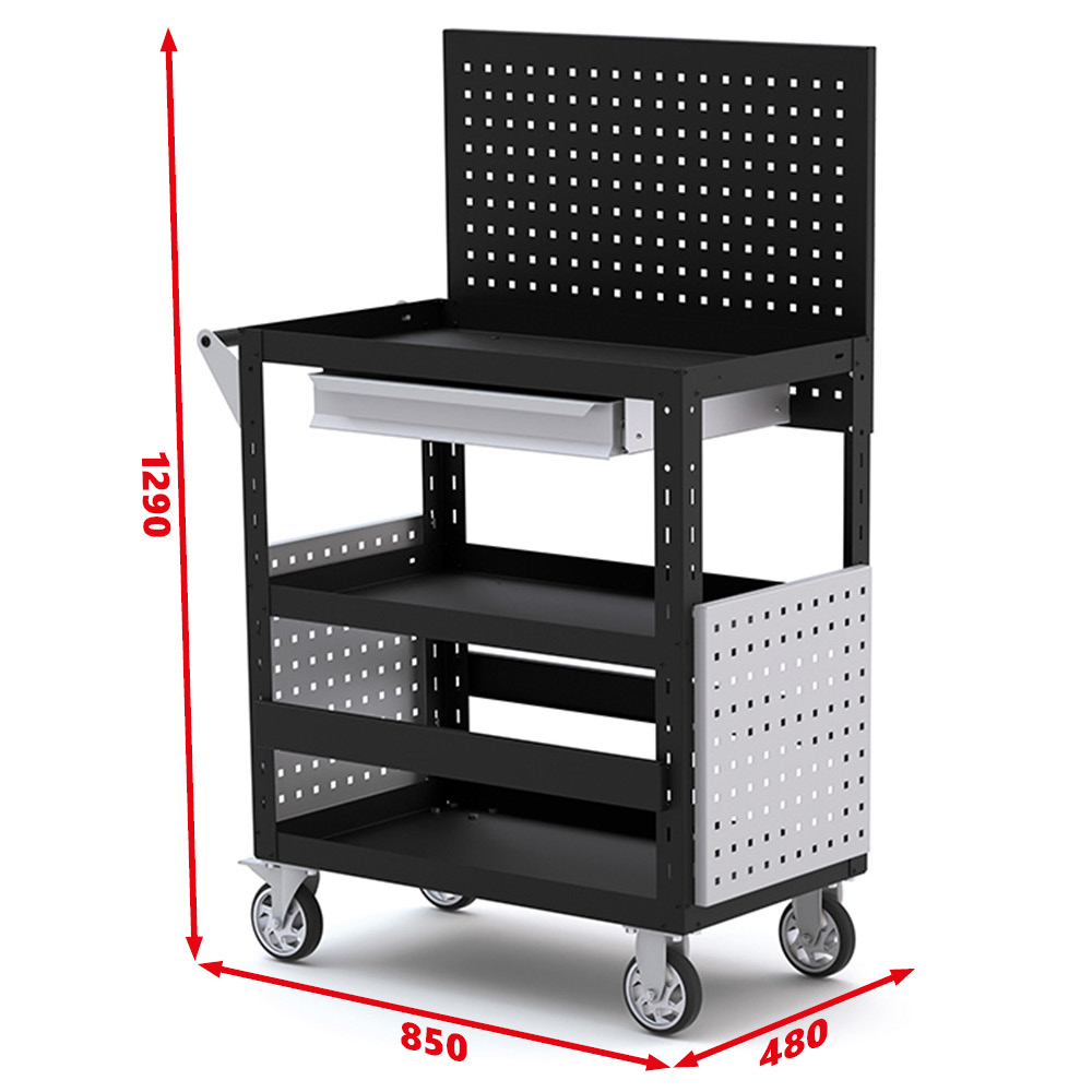 Chariot D'atelier 3 Plateaux