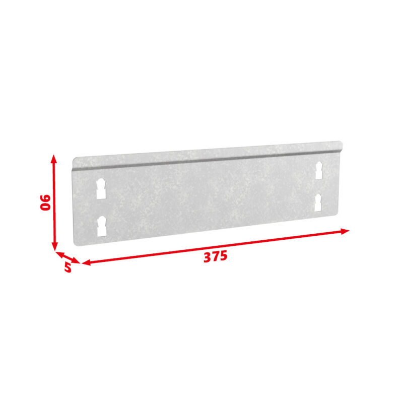 Support galvanisé pour bacs à bec 375 x 90 x 5-SUP-BAB-SORI (2)