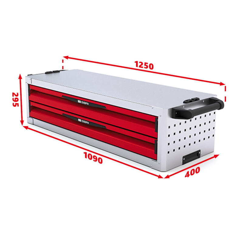 ISIBLOC 102 2 tiroirs 1090-1250 x 400 x 295-IB102-2T-SORI (2)