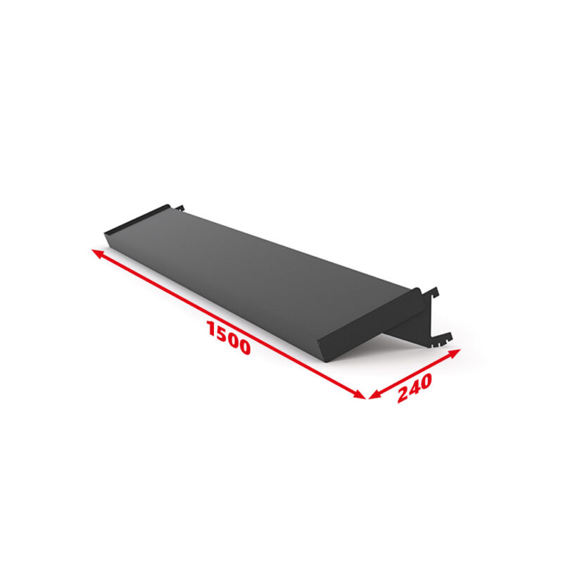 Tablettes accrochage rehausses 1500 x 240-TAB-E150-SORI (2)