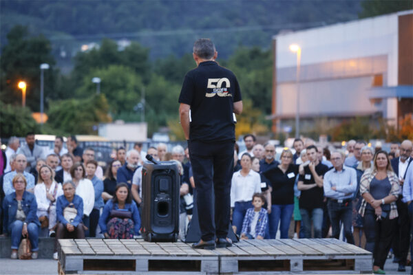 Discours d'Hervé Valliet à l'anniversaire des 50 ans de l'entreprise Sori